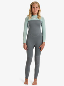 6 3/2mm Prologue - Combinaison de surf back zip pour Fille 8-16 ans Vert ERGW103065 Roxy