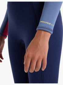 4 3/2mm Prologue - Wetsuit met een Achterrits voor Meisjes 8-16 Blue ERGW103068 Roxy