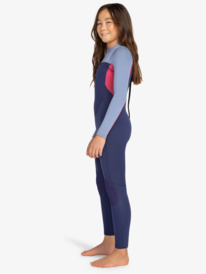 1 4/3mm Prologue - Wetsuit met GBS en een Achterrits voor Meisjes 8-16 Blue ERGW103069 Roxy