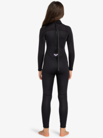 5 5/4mm Prologue - Wetsuit met GBS en een Achterrits voor Meisjes 8-16 Black ERGW103070 Roxy