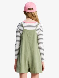 2 Lavender Haze - Vestitino Allacciato da Ragazza 4-16 Green ERGWO03009 Roxy