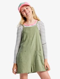 0 Lavender Haze - Vestitino Allacciato da Ragazza 4-16 Green ERGWO03009 Roxy