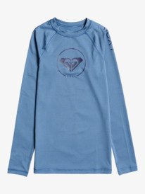 0 Beach Classics - Long Sleeve UPF Rash Vest for Girls 8-16  ERGWR03221 Roxy