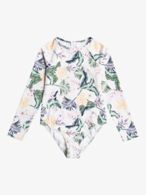 3 Lovely Senorita - Long Sleeve UPF 50 One-Piece Rashguard for Girls 8-16  ERGWR03231 Roxy