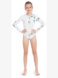 5 Lovely Senorita - Long Sleeve UPF 50 One-Piece Rashguard for Girls 8-16  ERGWR03231 Roxy
