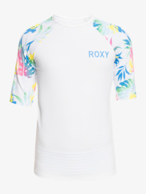 0 Printed - Lycra manches 3/4 UPF 50 pour Fille 8-16 ans Blanc ERGWR03285 Roxy