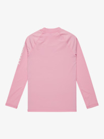 1 Whole Hearted - Long Sleeve UPF 50 Rash Vest for Girls 6-16 Pink ERGWR03286 Roxy