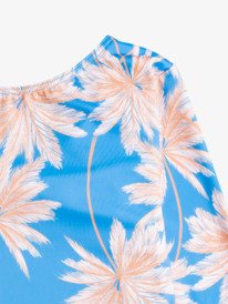 2 Ocean Treasure - Eendelige Rashguard met Lange Mouw voor Meisjes 6-16 Blue ERGWR03332 Roxy