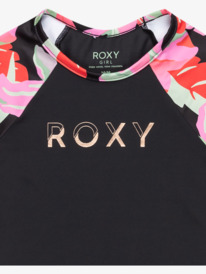 2 Rg Active - Maglietta da surf UPF 50 da Ragazza 6-16 Black ERGWR03448 Roxy