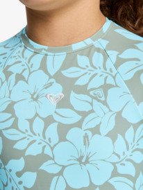 3 Roxy Spirit - Costume intero a maniche lunghe da Ragazza 6-16 Green ERGWR03484 Roxy