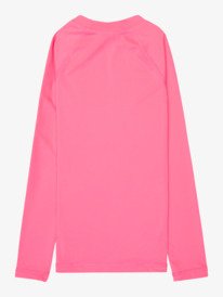 1 Whole Hearted - Rash Vest met Lange Mouw voor Meisjes 6-16 Pink ERGWR03490 Roxy