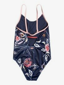 1 Bright Moonlight - One-Piece Swimsuit for Girls Blue ERGX103112 Roxy