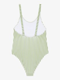 1 Bico Active - One-Piece Swimsuit for Girls 6-16 Green ERGX103233 Roxy