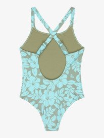 1 Roxy Spirit - One-Piece Swimsuit for Girls 6-16 Green ERGX103234 Roxy