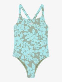 0 Roxy Spirit - One-Piece Swimsuit for Girls 6-16 Green ERGX103234 Roxy
