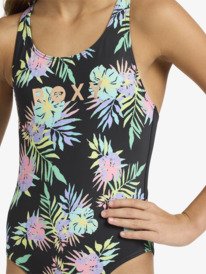 4 Roxy Active - Maillot de bain une pi&egrave;ce pour Filles 6-16 ans Rose ERGX103235 Roxy