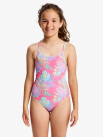 0 Aquarella - One-Piece Swimsuit for Girls 6-16 Pink ERGX103238 Roxy