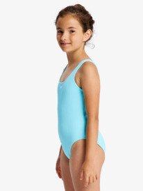1 Aruba - One-Piece Swimsuit for Girls 6-16 Blue ERGX103239 Roxy