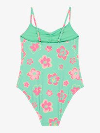 1 Tropicool - Costume intero da Ragazza 6-16 Green ERGX103243 Roxy