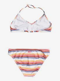 1 Lovely Senorita - Triangle Bra Bikini Set for Girls 8-16 White ERGX203343 Roxy