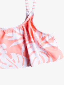 2 Flowers Addict - Conjunto de bikini con volantes para Chicas 8-16 Rosa ERGX203426 Roxy