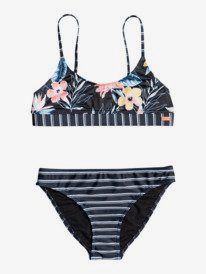 0 Flowers Addict - Bralette Bikini Set for Girls 8-16  ERGX203427 Roxy