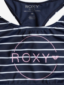 2 Bico Basic Stripe - Ensemble de maillot deux pièces haut court pour Filles 6-16 ans Bleu ERGX203546 Roxy