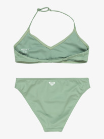 1 Solid Active - Maillot deux pièces pour Filles 6-16 ans Vert ERGX203619 Roxy