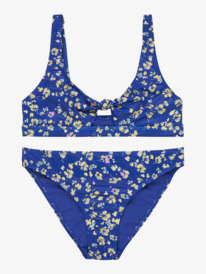 0 Shadow Floral - Maillot deux pièces pour Filles 6-16 ans Bleu ERGX203628 Roxy