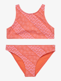 0 Heart N Soul - Maillot deux pièces pour Filles 6-16 ans Orange ERGX203645 Roxy