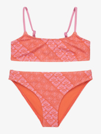 0 Heart N Soul - Two-Piece Swim Set for Girls 6 - 16 Orange ERGX203646 Roxy