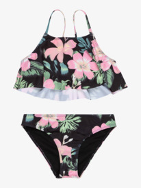 0 Shadow Floral - Maillot deux pièces pour Filles 6-16 ans Noir ERGX203651 Roxy