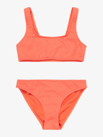 0 Lagos - Maillot deux pièces pour Filles 6-16 ans Orange ERGX203654 Roxy