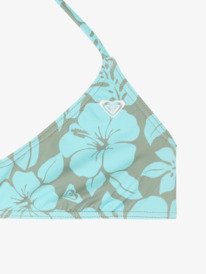 2 Roxy Spirit - Two Piece Triangle Bikini Set for Girls 6-16 Green ERGX203690 Roxy