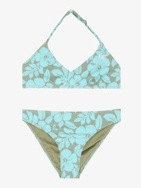 0 Roxy Spirit - Two Piece Triangle Bikini Set for Girls 6-16 Green ERGX203690 Roxy