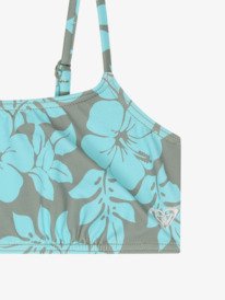 2 Roxy Spirit - Two Piece Bralette Bikini Set for Girls 6-16 Green ERGX203691 Roxy