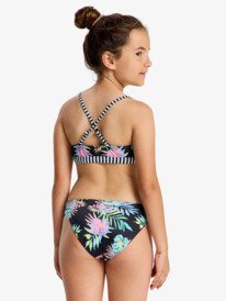 3 Roxy Active - Bikini triangular para ni&ntilde;as 6-16 Rosa ERGX203693 Roxy
