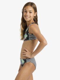 3 Roxy Active - Set bikini corto due pezzi da Ragazza 6-16 Pink ERGX203694 Roxy
