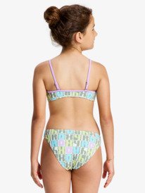 5 Letter Up - Ensemble bikini bralette deux pi&egrave;ces pour Filles 6-16 ans Vert ERGX203696 Roxy