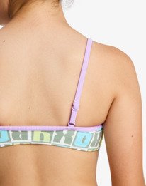 8 Letter Up - Ensemble bikini bralette deux pi&egrave;ces pour Filles 6-16 ans Vert ERGX203696 Roxy