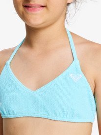 3 Aruba - Two Piece Bralette Bikini Set for Girls 6-16 Blue ERGX203701 Roxy