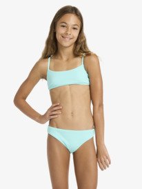 0 Aruba - Bikini bralette para ni&ntilde;as 6-16 Azul ERGX203702 Roxy