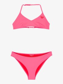 0 Aruba - Bikini bralette para ni&ntilde;as 6-16 Rosa ERGX203708 Roxy