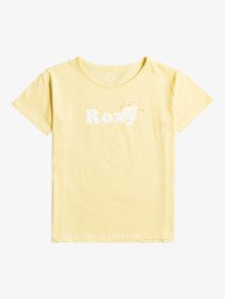 0 Day And Night - T-shirt en matière biologique pour Fille 4-16 Jaune ERGZT03752 Roxy