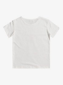 1 Day And Night - Organic T-Shirt for Girls 4-16 White ERGZT03753 Roxy