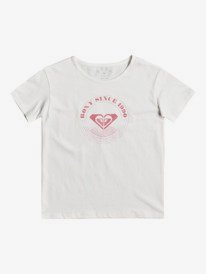 0 Day And Night - Organic T-Shirt for Girls 4-16 White ERGZT03753 Roxy