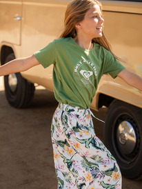 1 Day And Night - Organic T-Shirt for Girls 4-16  ERGZT03753 Roxy