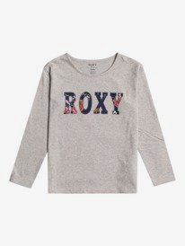 0 The One - Longsleeve für Mädchen Grau ERGZT03809 Roxy