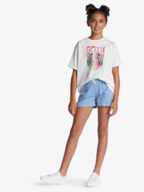 3 Younger Now - Oversized T-Shirt for Girls 8-16  ERGZT03864 Roxy