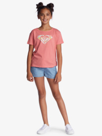 2 Day And Night - T-shirt pour Fille Rose ERGZT03903 Roxy